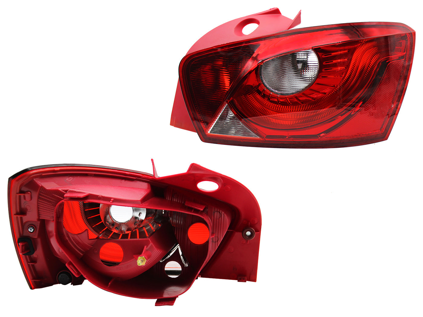 CALAVERA DER S/ARNES 5PTAS (ROJO/BLANCO/BLANCO)