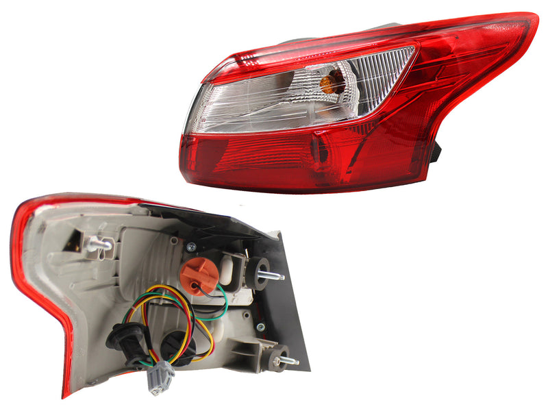 CALAVERA DER EXT C/ARNES 4PTAS (ROJO/BLANCO)