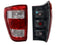 CALAVERA IZQ S/ARNES HALOGENO (BLANCO/ROJO/BLANCO)