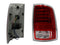 CALAVERA DER C/ARNES C/LED FILO CROMO (BLANCO/ROJO)