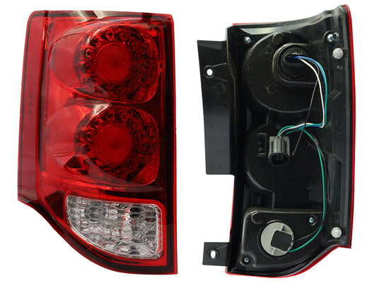 CALAVERA IZQ C/ARNES C/LED (ROJO/BLANCO)