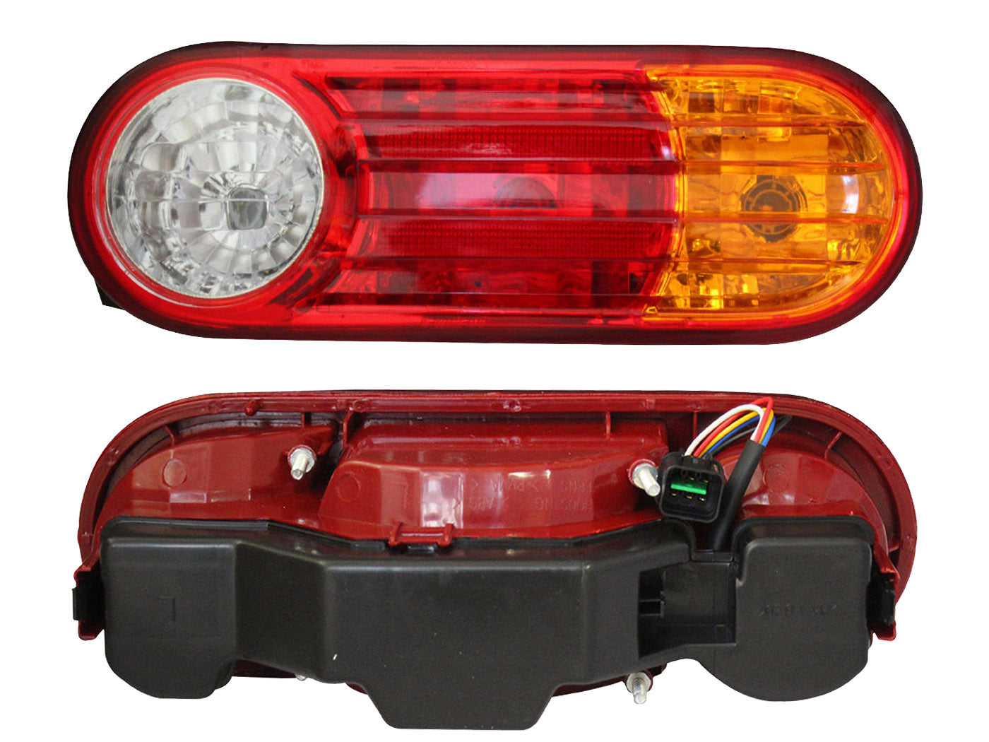 CALAVERA DER C/ARNES (BLANCO/ROJO/AMBAR)