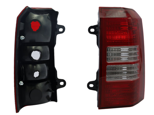 CALAVERA DER S/ARNES 3FOCOS (ROJO/BLANCO/BLANCO)