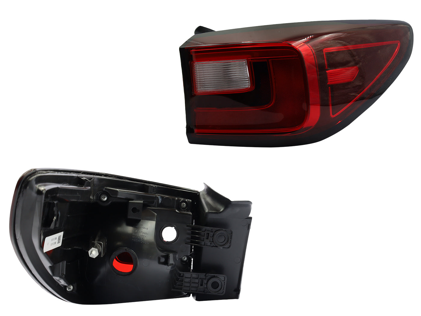 CALAVERA DER EXT S/ARNES (ROJO/BLANCO)