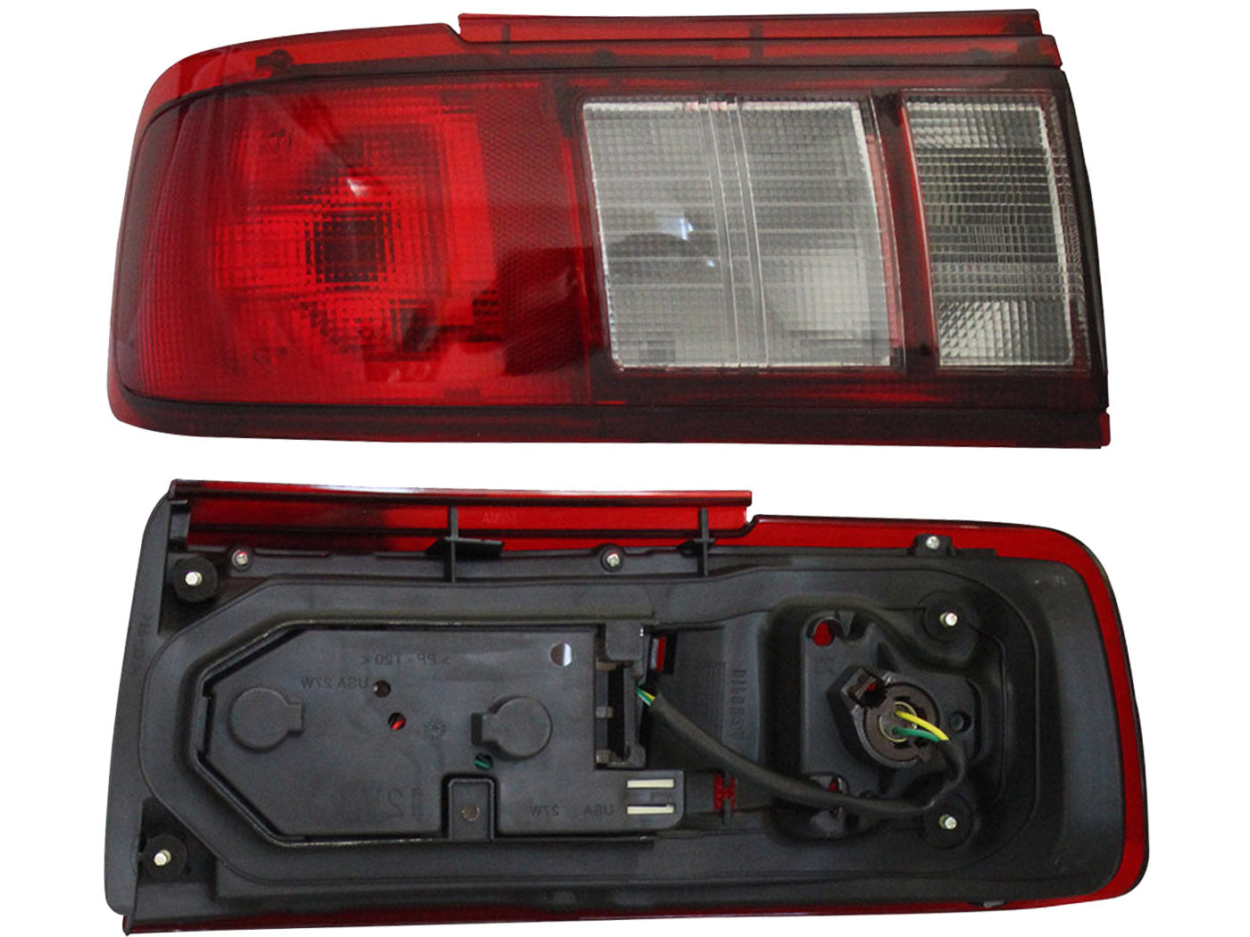 CALAVERA IZQ C/ARNES FILO ROJO (ROJO/BLANCO/BLANCO)