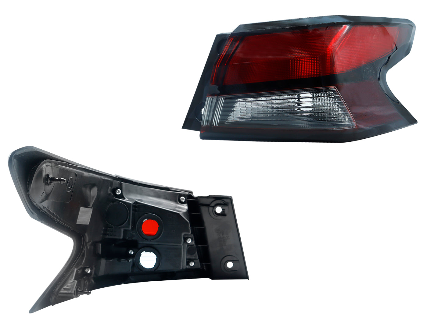 CALAVERA DER EXT S/ARNES OSCURA FILO NEGRO (ROJO/BLANCO/ROJO)