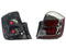 CALAVERA DER S/ARNES CLARA FILO CROMO (BLANCO/ROJO/ROJO)