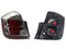 CALAVERA IZQ S/ARNES CLARA FILO CROMO (BLANCO/ROJO/ROJO)