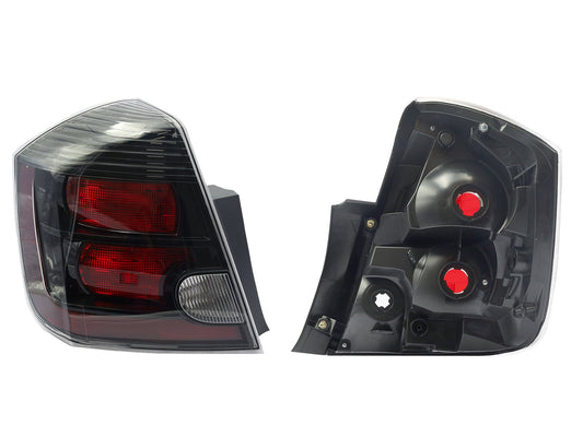 CALAVERA IZQ S/ARNES OSCURA FILO NEGRO (BLANCO/ROJO/ROJO)