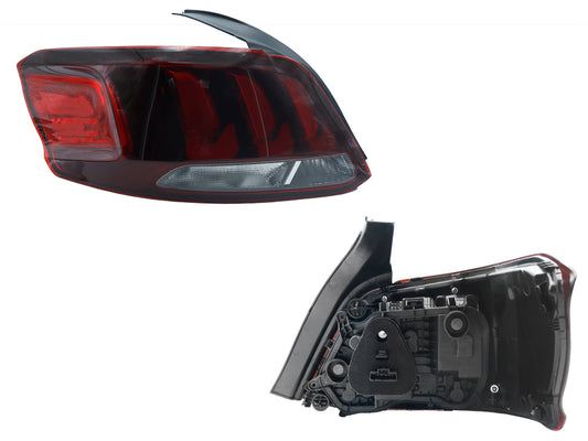 CALAVERA IZQ C/ARNES OSCURA (ROJO/BLANCO)