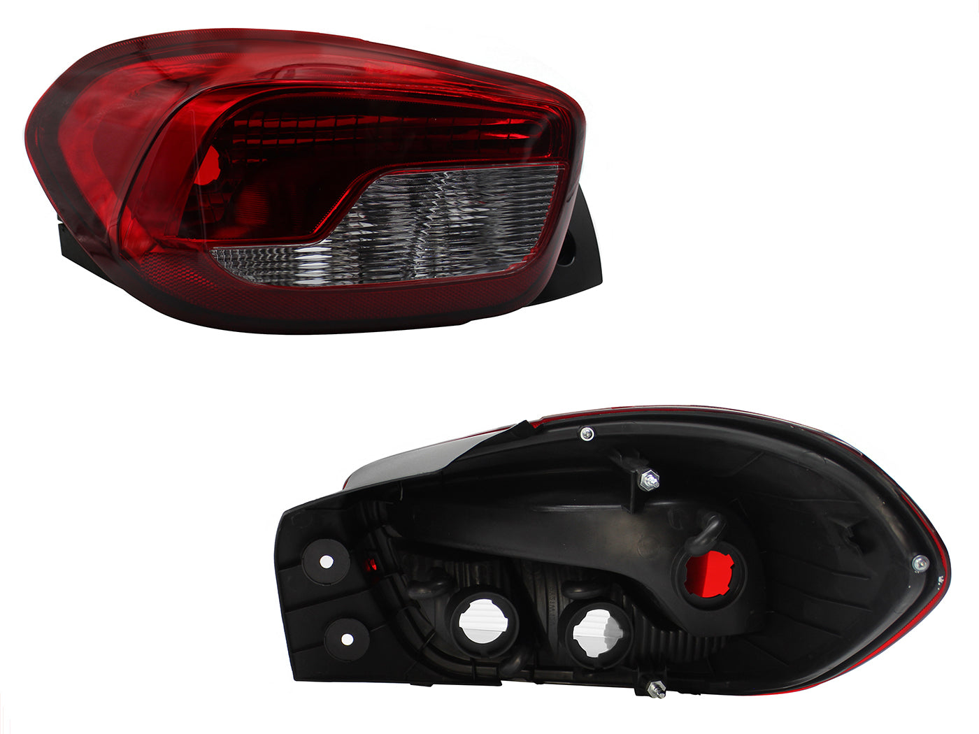 CALAVERA IZQ S/ARNES OSCURA (ROJO/BLANCO/ROJO)