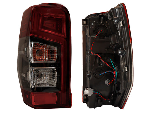 CALAVERA IZQ C/ARNES C/LED C/DRL (ROJO/BLANCO/BLANCO)