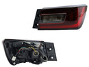 CALAVERA DER EXT C/ARNES C/LED S/DRL OSCURA (VERSION BASE) (ROJO/BLANCO/ROJO)