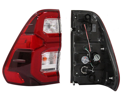 CALAVERA IZQ C/ARNES C/LED C/DRL (DIESEL AT) (ROJO/BLANCO/BLANCO)