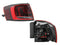 CALAVERA IZQ EXT S/ARNES C/LED CLARA (ROJO/BLANCO)