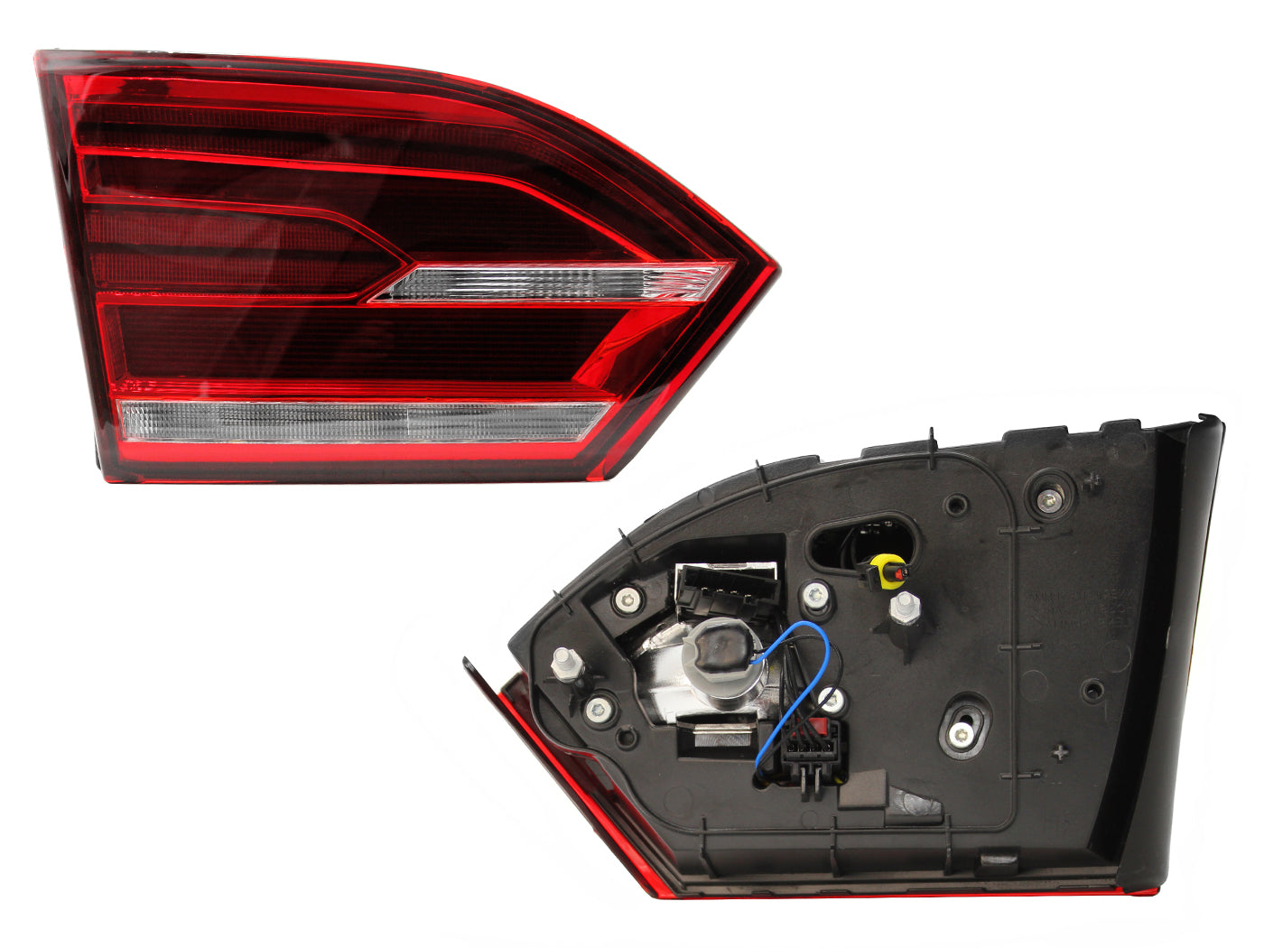 CALAVERA IZQ INT S/ARNES C/LED CLARA (ROJO/BLANCO)