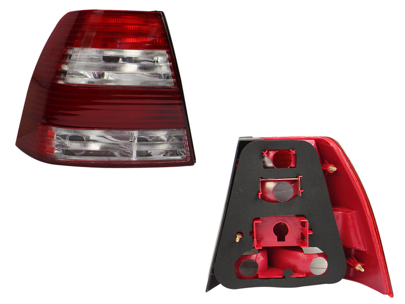 CALAVERA IZQ S/ARNES DOBLE BLANCA (BLANCO/ROJO/BLANCO)