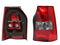 CALAVERA DER S/ARNES OSCURA (ROJO/BLANCO HUMO)