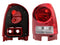 CALAVERA DER S/ARNES CLARA 5PTAS (ROJO/BLANCO)