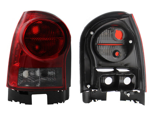 CALAVERA IZQ S/ARNES OSCURA (ROJO/BLANCO HUMO)