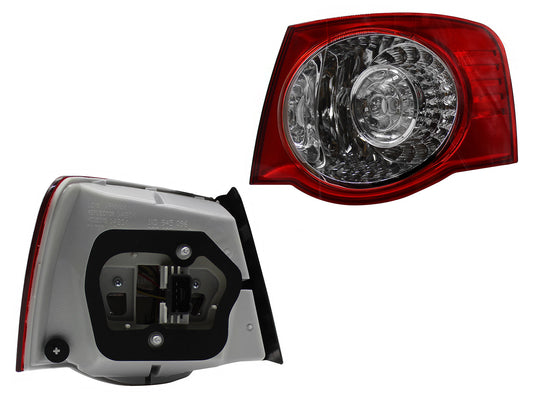 CALAVERA DER EXT S/ARNES C/LED (ROJO/BLANCO/BLANCO)