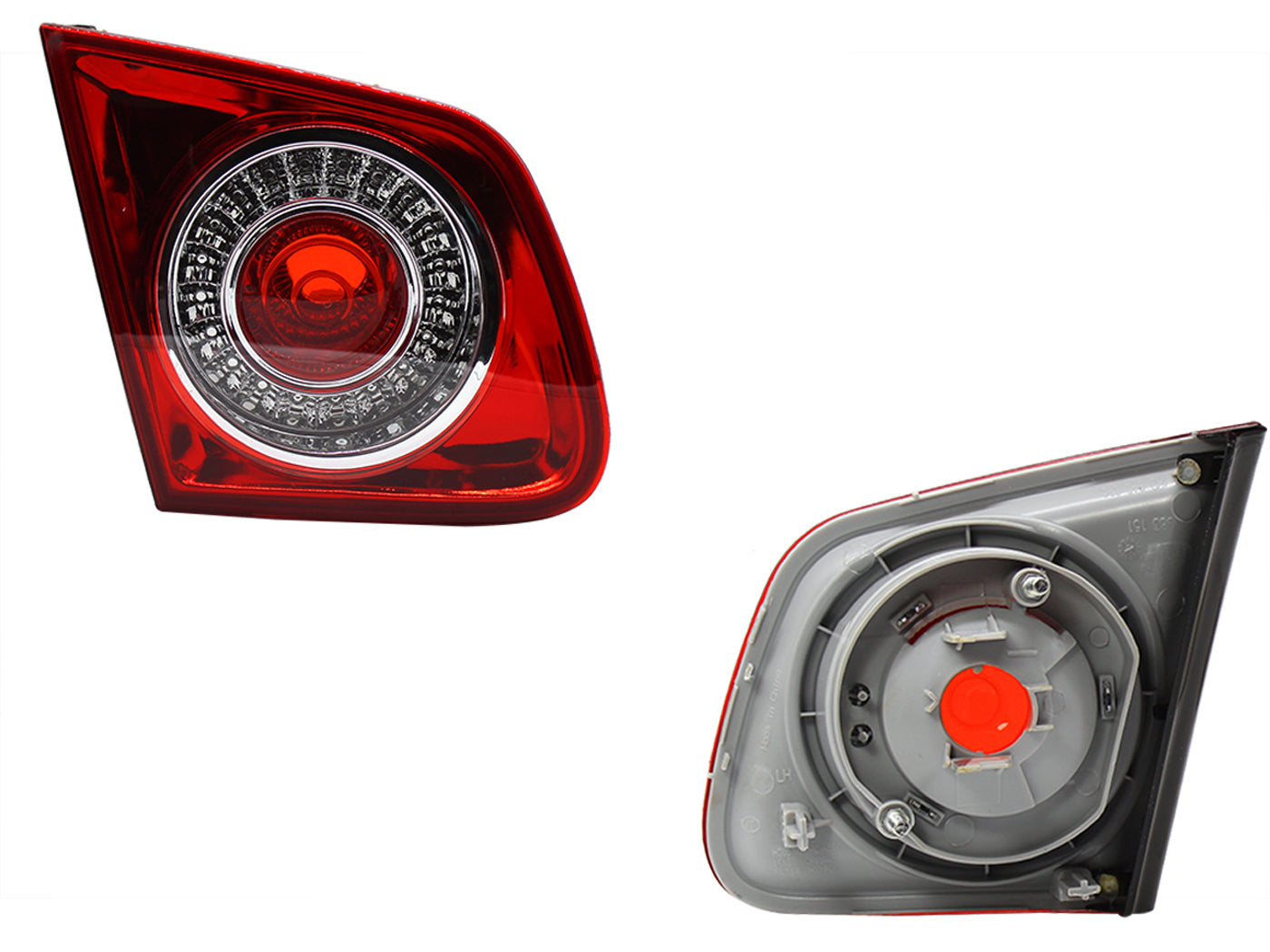 CALAVERA IZQ INT S/ARNES (MODELO EUROPEO) (ROJO/BLANCO/BLANCO)