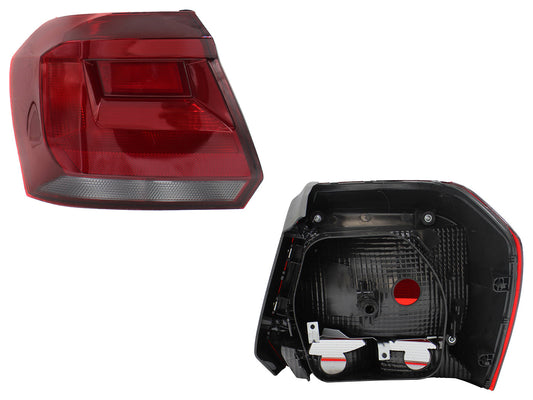 CALAVERA IZQ S/ARNES OSCURA 5PTAS (ROJO/BLANCO)