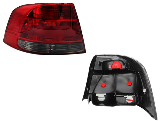 CALAVERA IZQ S/ARNES OSCURA 4PTAS (ROJO/HUMO)