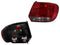 CALAVERA DER S/ARNES OSCURA 5PTAS (ROJO/HUMO)
