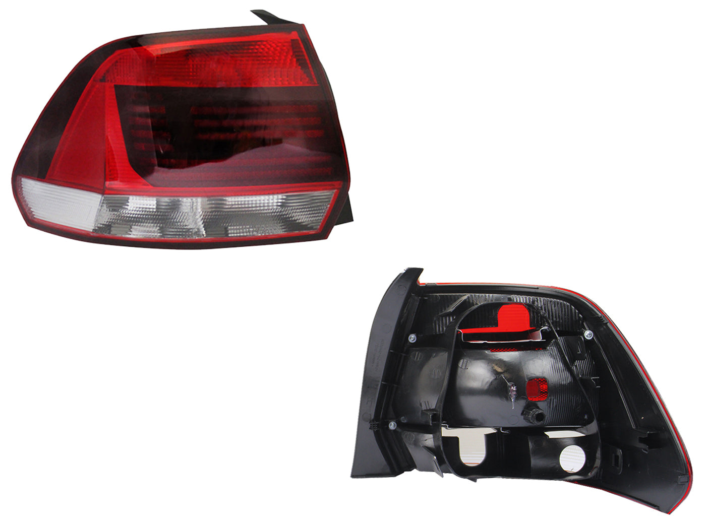 CALAVERA IZQ S/ARNES (ROJO/BLANCO)