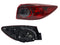 CALAVERA DER EXT S/ARNES C/SOQUET HALOGENO CLARA 4PTAS (BLANCO/ROJO)