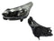 FARO IZQ F/NEGRO C/DRL HALOGENO