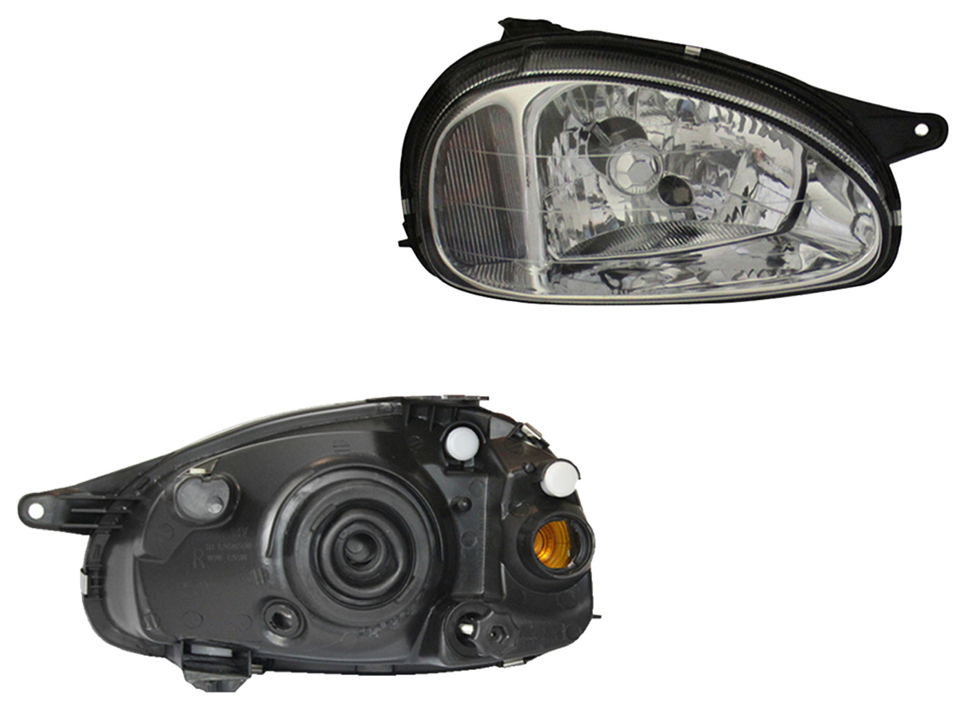 FARO DER F/CROMADO LISO VIDRIO 3-4-5PTAS