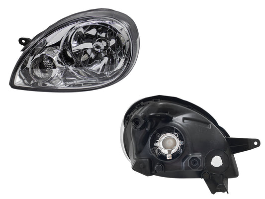 FARO IZQ FONDO CROMADO 3-4-5PTAS