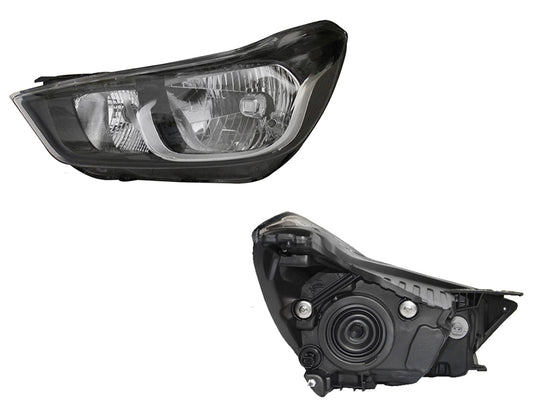 FARO IZQ FONDO CROMADO (NUEVA LINEA)