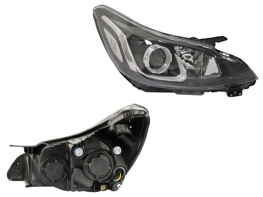 FARO DER F/CROMADO C/LUPA (NUEVA LINEA)