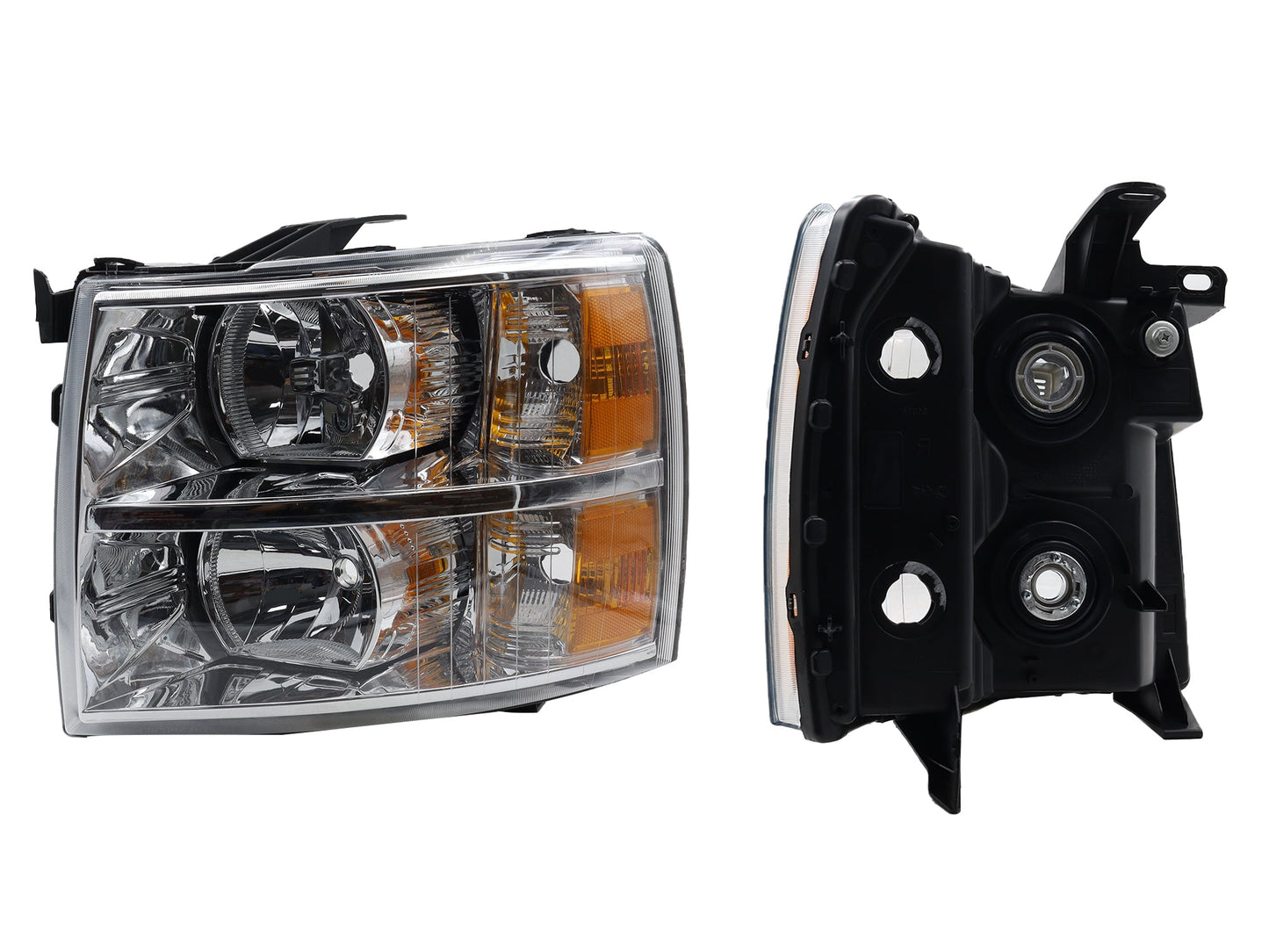 FARO IZQ F/CROMADO C/MICA AMBAR (CHEYENNE 07-13)