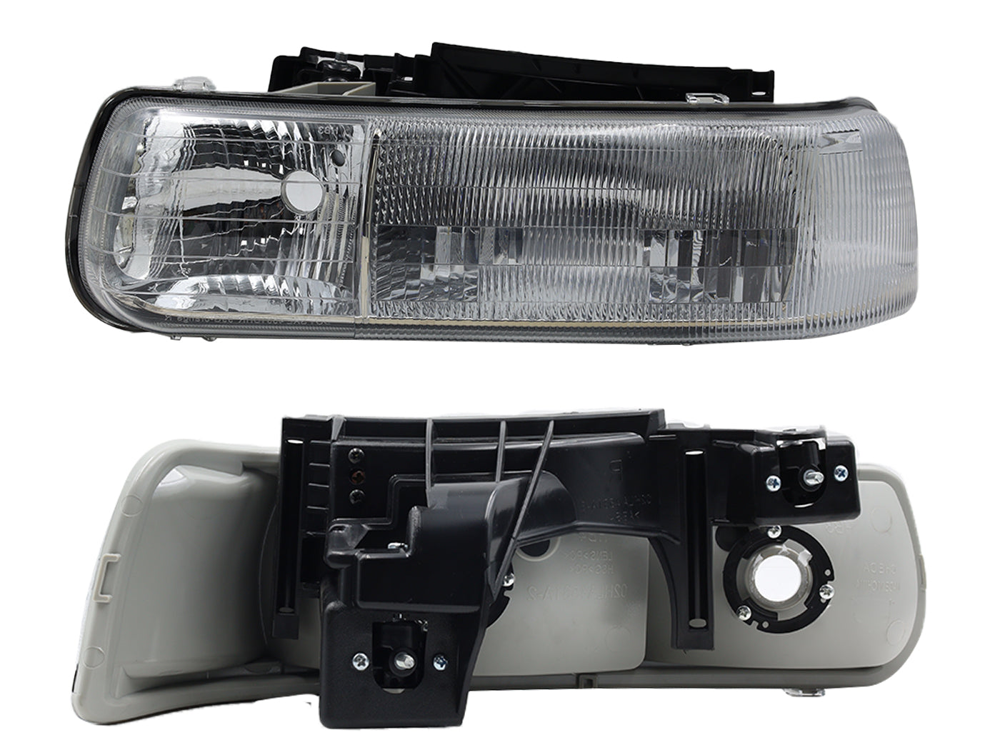 FARO IZQ F/CROMADO C/BASE (SUBURBAN 00-03/SONORA 00-06)