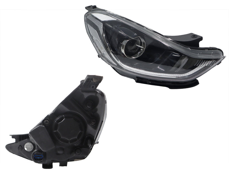 FARO DER F/NEGRO C/MOTOR C/LUPA (VERSION NS)