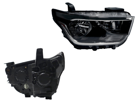 FARO DER F/NEGRO C/MOTOR