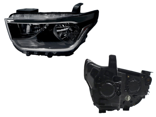 FARO IZQ F/NEGRO C/MOTOR