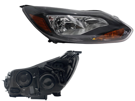 FARO DER F/NEGRO C/MICA AMBAR (SEDAN/H-BACK)