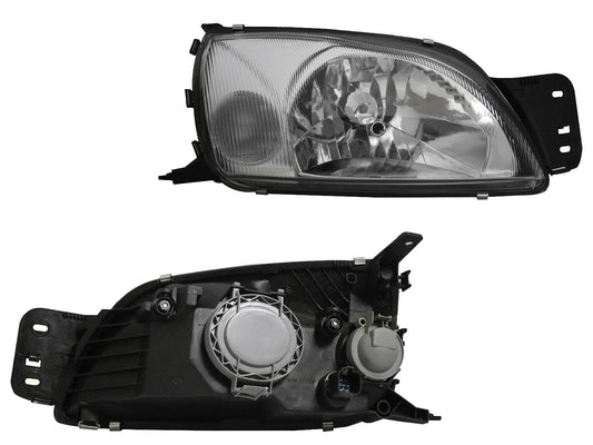 FARO DER F/CROMADO C/CUARTO BLANCO C/BASE (COURIER 01-12/FIESTA 00-02)