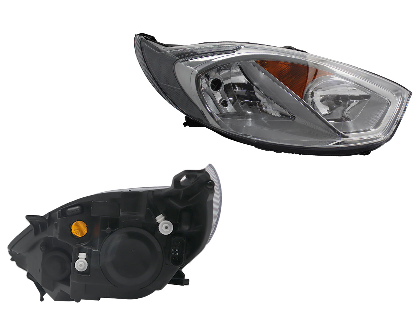 FARO DER FONDO CROMADO 4PTAS