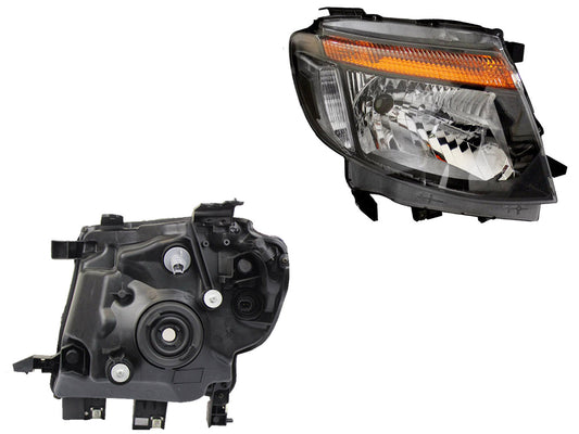 FARO DER F/NEGRO S/MOTOR C/MICA AMBAR