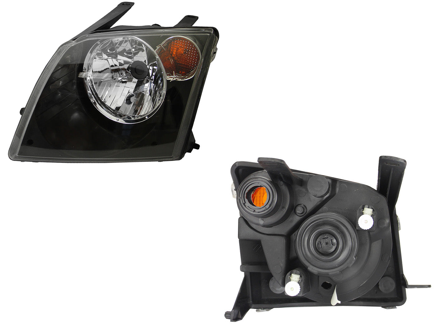 FARO IZQ F/NEGRO C/CUARTO AMBAR