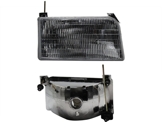 FARO DER F/CROMADO RAYADO C/AJUSTES