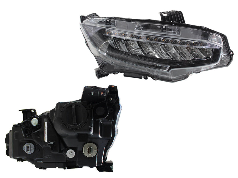 FARO DER F/CROMADO C/LED (VERSION TOURING) 4PTAS