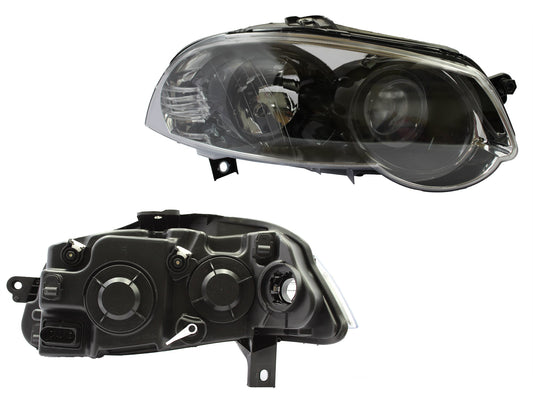 FARO DER F/NEGRO C/LUPA C/BICELES CROMOS