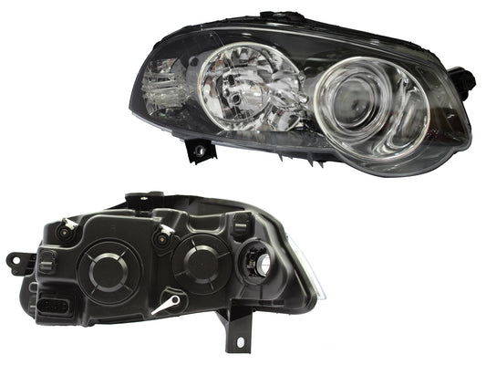 FARO DER F/CROMADO C/LUPA C/BICELES NEGROS